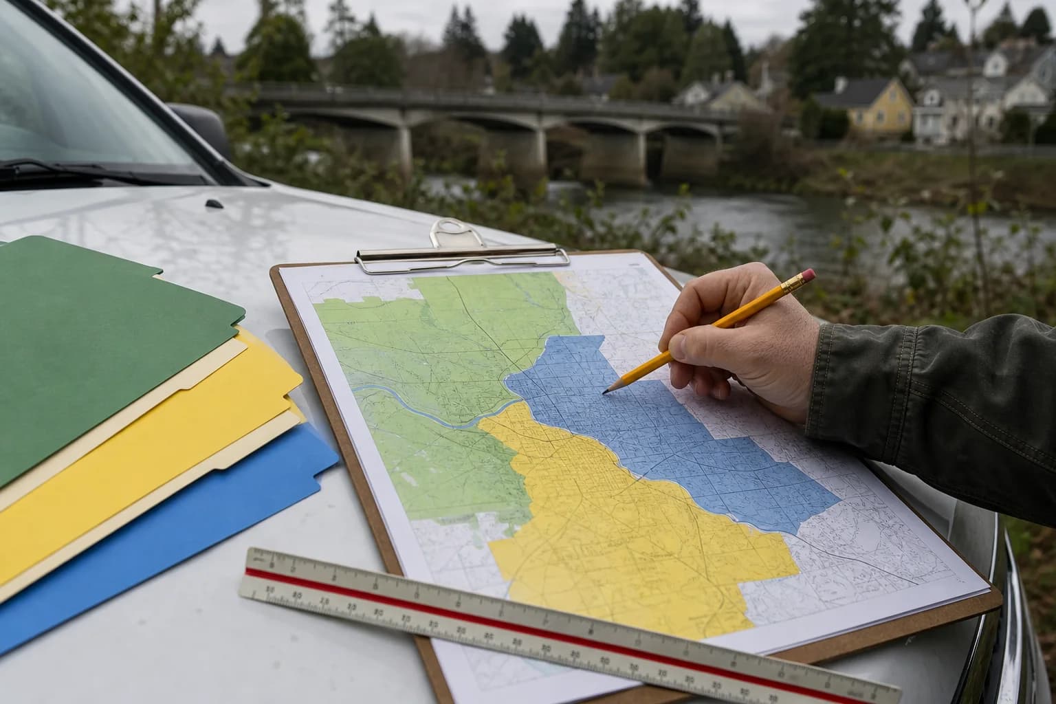 Contractor reviewing Eugene, Springfield and Lane County permit jurisdictions